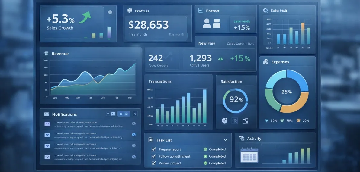 Custom Admin Panel Development in Cyber Pearl