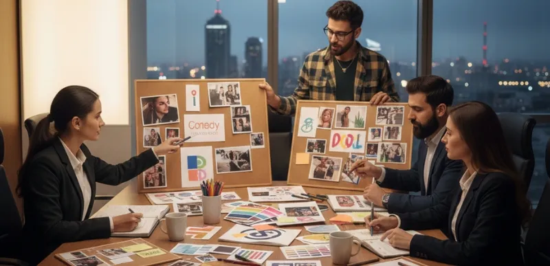 Brand Identity Design Process in Golkonda